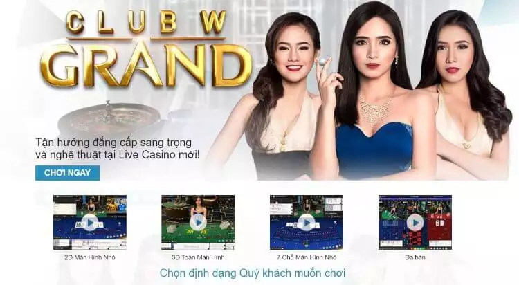 Sảnh W Grand casino online w88