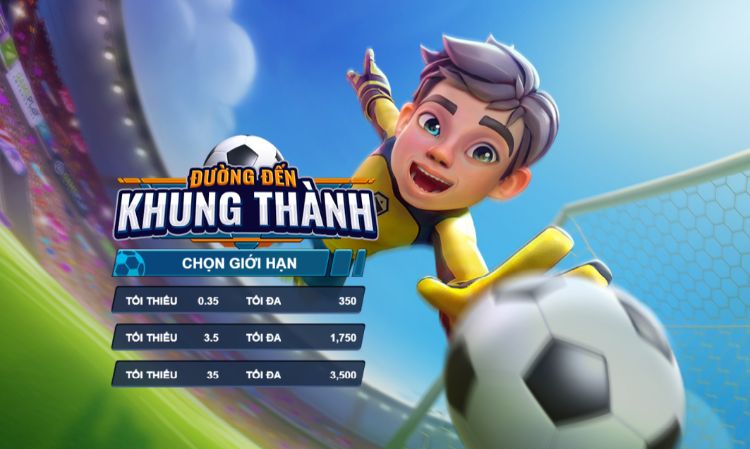 trò chơi đường đến khung thành w88