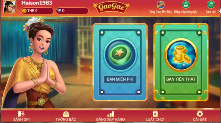 Chơi game Gao Gae W88 đơn giản